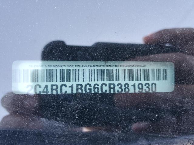 2C4RC1BG6CR381930 - 2012 CHRYSLER TOWN & COU TOURING BLUE photo 13