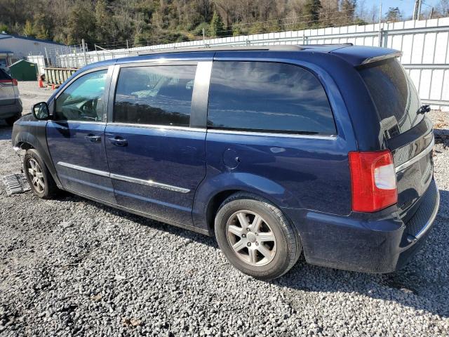 2C4RC1BG6CR381930 - 2012 CHRYSLER TOWN & COU TOURING BLUE photo 2