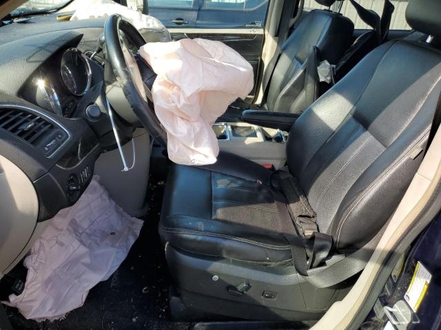 2C4RC1BG6CR381930 - 2012 CHRYSLER TOWN & COU TOURING BLUE photo 7