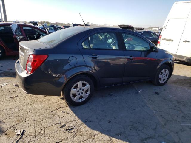 1G1JB5SH8D4244811 - 2013 CHEVROLET SONIC LS 灰色 照片 3