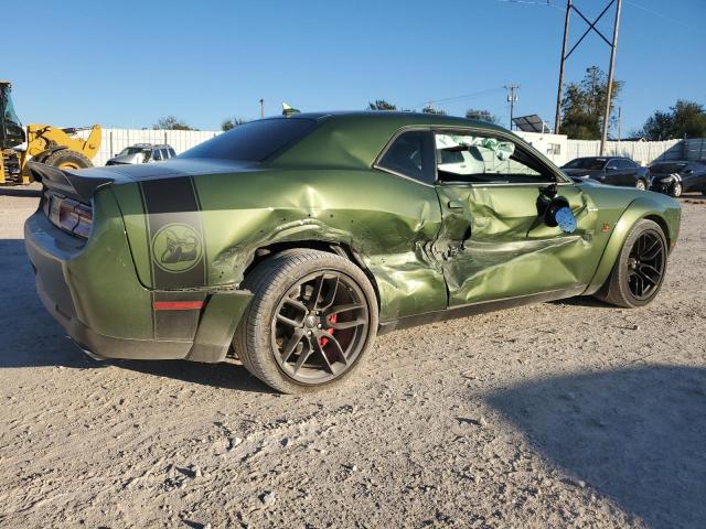 2C3CDZFJXKH570676 - 2019 DODGE CHALLENGER R/T SCAT PACK GREEN photo 3
