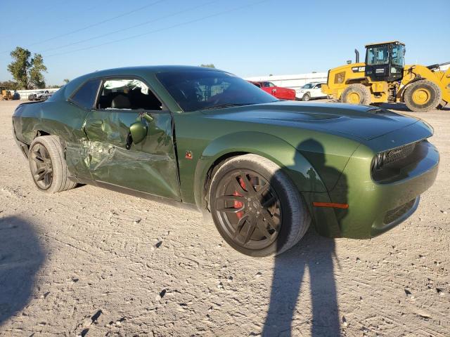 2C3CDZFJXKH570676 - 2019 DODGE CHALLENGER R/T SCAT PACK GREEN photo 4