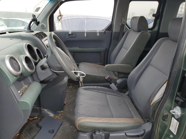 5J6YH28665L013044 - 2005 HONDA ELEMENT EX GREEN photo 7