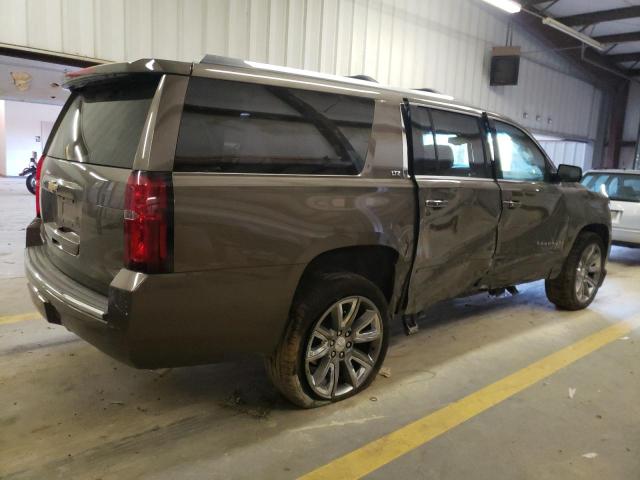 1GNSKJKC1GR260985 - 2016 CHEVROLET SUBURBAN K1500 LTZ BROWN photo 3