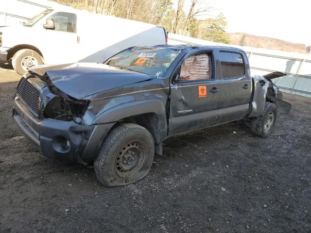 3TMMU52N39M014996 - 2009 TOYOTA TACOMA DOUBLE CAB LONG BED GRAY photo 1