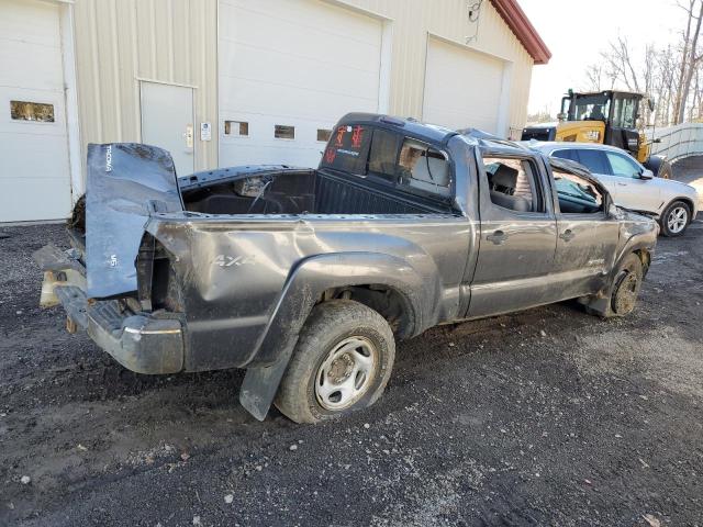 3TMMU52N39M014996 - 2009 TOYOTA TACOMA DOUBLE CAB LONG BED GRAY photo 3