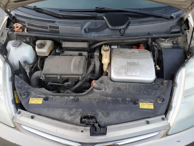 JTDKB20U683352320 - 2008 TOYOTA PRIUS ოქროსფერი ფოტო 11