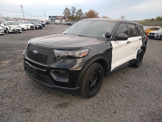 1FM5K8AB5MGA20316 - 2021 FORD EXPLORER POLICE INTERCEPTOR WHITE photo 1