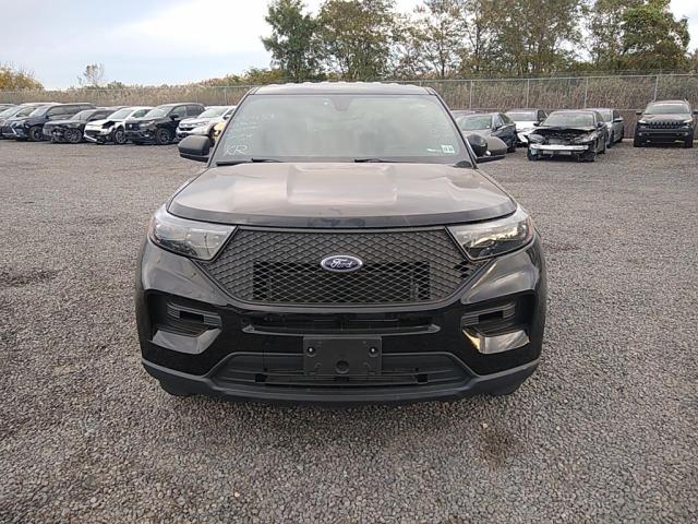 1FM5K8AB5MGA20316 - 2021 FORD EXPLORER POLICE INTERCEPTOR WHITE photo 10