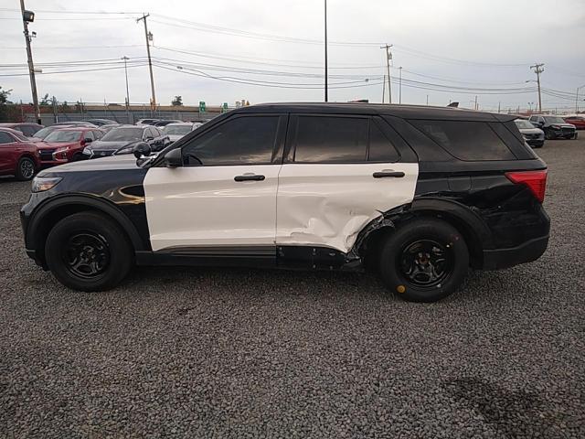 1FM5K8AB5MGA20316 - 2021 FORD EXPLORER POLICE INTERCEPTOR WHITE photo 12