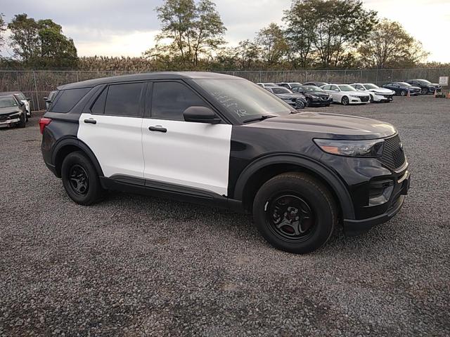 1FM5K8AB5MGA20316 - 2021 FORD EXPLORER POLICE INTERCEPTOR WHITE photo 2