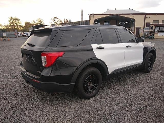 1FM5K8AB5MGA20316 - 2021 FORD EXPLORER POLICE INTERCEPTOR WHITE photo 3
