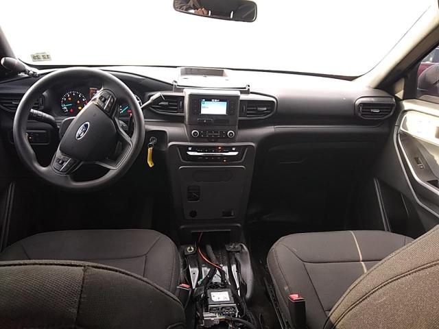 1FM5K8AB5MGA20316 - 2021 FORD EXPLORER POLICE INTERCEPTOR WHITE photo 7