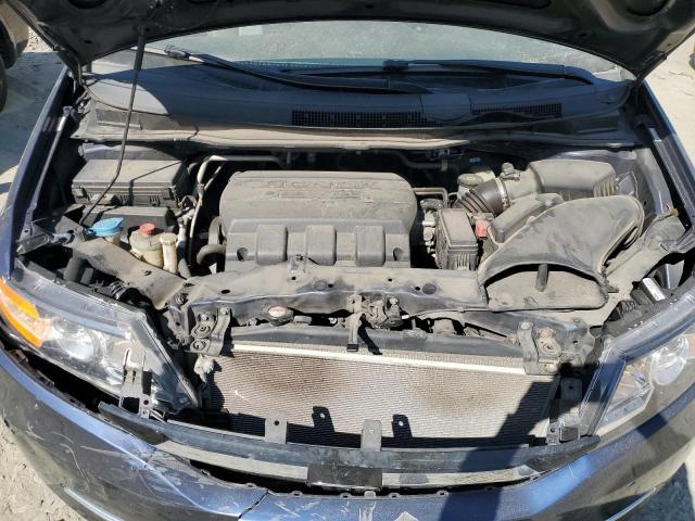 5FNRL5H6XFB040827 - 2015 HONDA ODYSSEY EXL BLUE photo 12