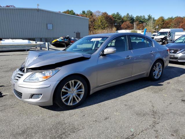 KMHGC46F69U029514 - 2009 HYUNDAI GENESIS 4.6L SILVER photo 1