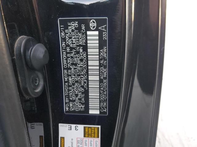 JTKJF5C79C3025080 - 2012 TOYOTA SCION TC 黑色 照片 13