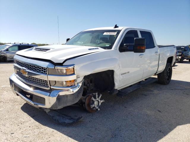 1GC1KSEY5KF260581 - 2019 CHEVROLET SILVERADO K2500 HEAVY DUTY LT WHITE photo 1