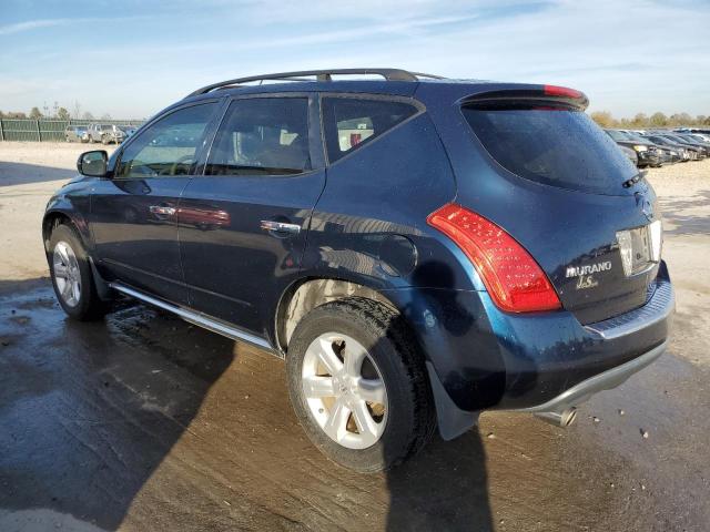 JN8AZ08W47W648519 - 2007 NISSAN MURANO SL BLUE photo 2