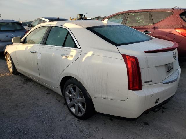 1G6AB5S39D0100089 - 2013 CADILLAC ATS LUXURY WHITE photo 2