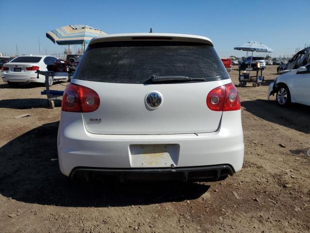 WVWEV71K69W063100 - 2009 VOLKSWAGEN GTI WHITE photo 6