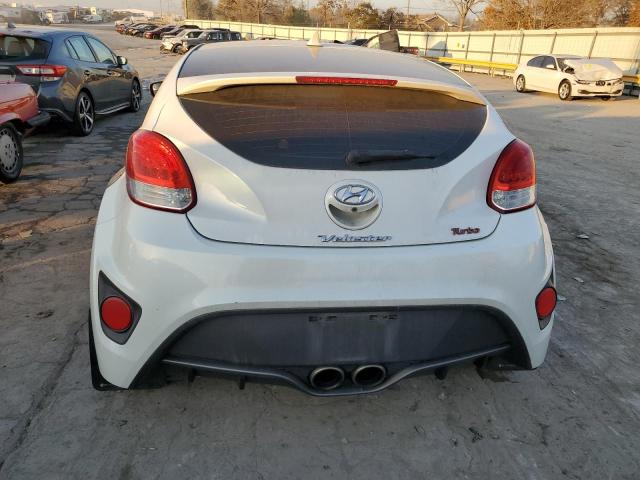 KMHTC6AE6GU271113 - 2016 HYUNDAI VELOSTER TURBO WHITE photo 6