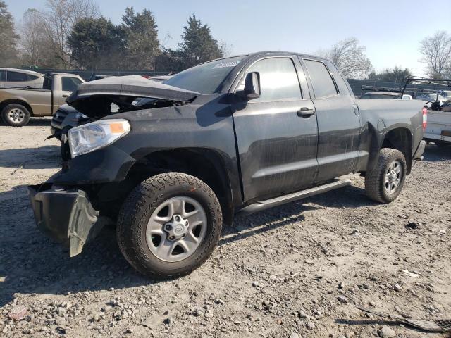 5TFUM5F10FX060928 - 2015 TOYOTA TUNDRA DOUBLE CAB SR/SR5 BLACK photo 1