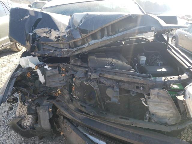 5TFUM5F10FX060928 - 2015 TOYOTA TUNDRA DOUBLE CAB SR/SR5 BLACK photo 11