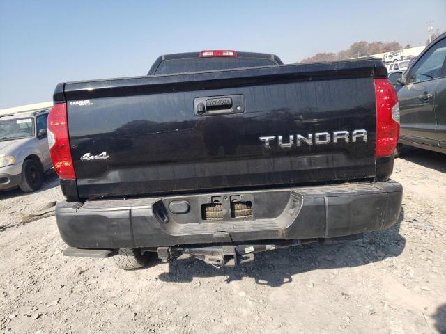 5TFUM5F10FX060928 - 2015 TOYOTA TUNDRA DOUBLE CAB SR/SR5 BLACK photo 6