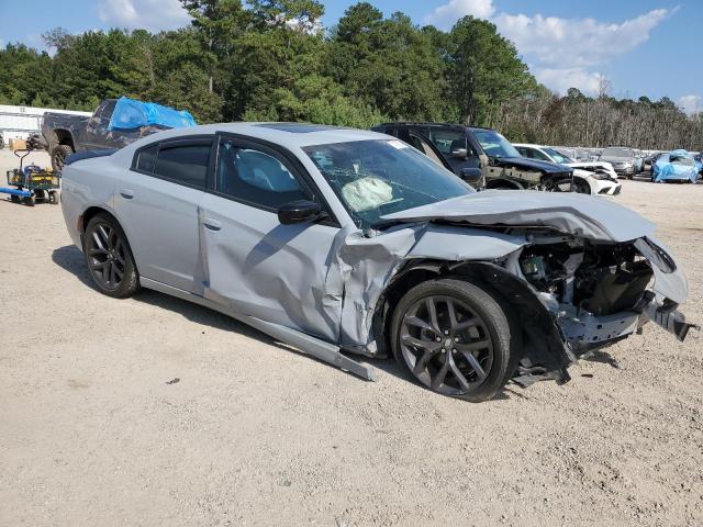 2C3CDXBG6MH678066 - 2021 DODGE CHARGER SXT GRAY photo 4