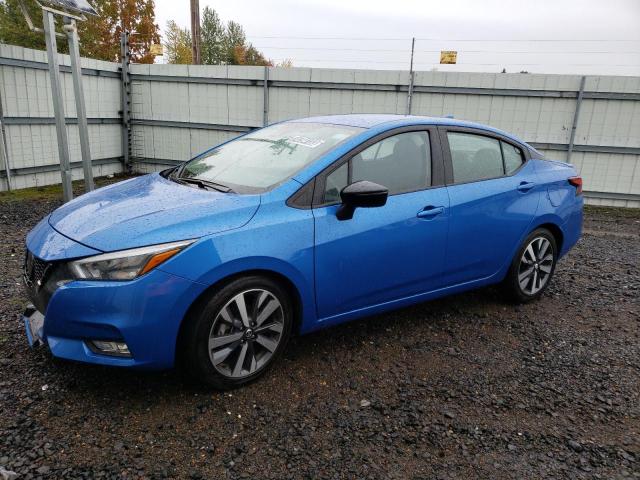 3N1CN8FV0ML835687 - 2021 NISSAN VERSA SR BLUE photo 1