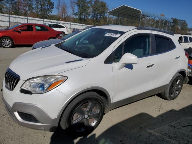 KL4CJASB2DB126007 - 2013 BUICK ENCORE WHITE photo 1