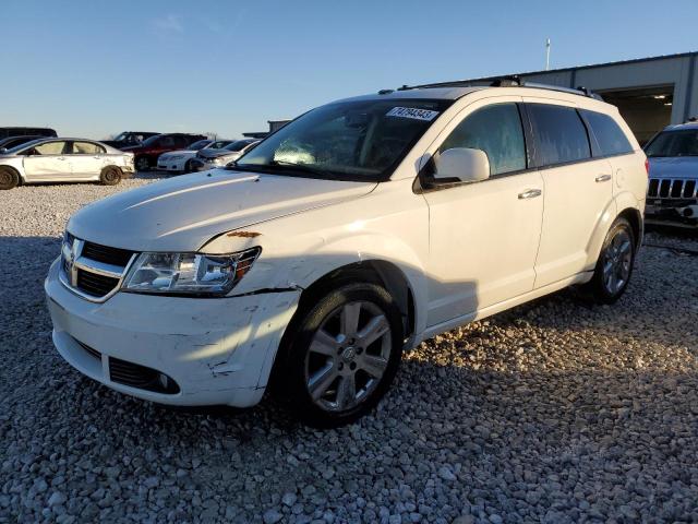 3D4PG6FVXAT149717 - 2010 DODGE JOURNEY R/T WHITE photo 1