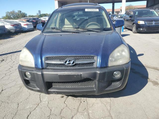 KM8JN72D86U293576 - 2006 HYUNDAI TUCSON GLS BLUE photo 5