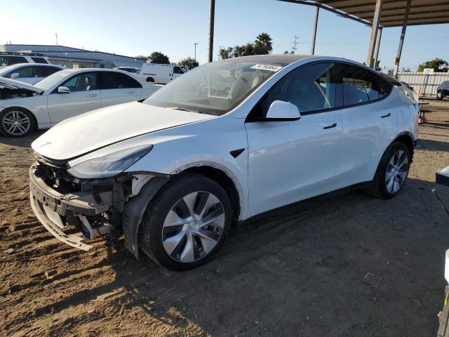 5YJYGAEE7MF245328 - 2021 TESLA MODEL Y WHITE photo 1