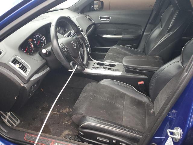 19UUB2F63KA002827 - 2019 ACURA TLX TECHNOLOGY BLUE photo 7