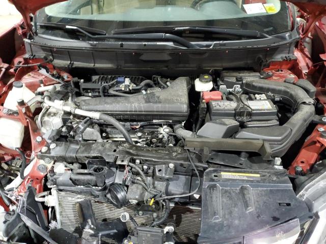 5N1AT2MV9KC720178 - 2019 NISSAN ROGUE S RED photo 11