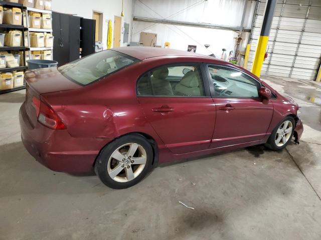 1HGFA16826L138013 - 2006 HONDA CIVIC EX MAROON photo 3