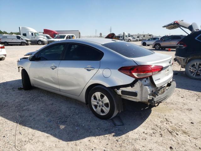 3KPFK4A74HE014221 - 2017 KIA FORTE LX GRAY photo 2