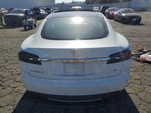 5YJSA1H10EFP49897 - 2014 TESLA MODEL S WHITE photo 6