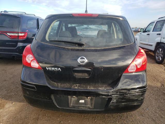 3N1BC13E39L455814 - 2009 NISSAN VERSA S BLACK photo 6