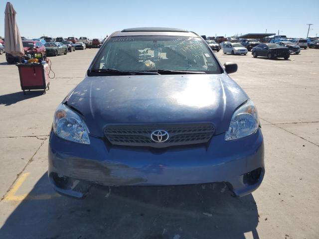 2T1KR32E76C575512 - 2006 TOYOTA COROLLA MA XR BLUE photo 5