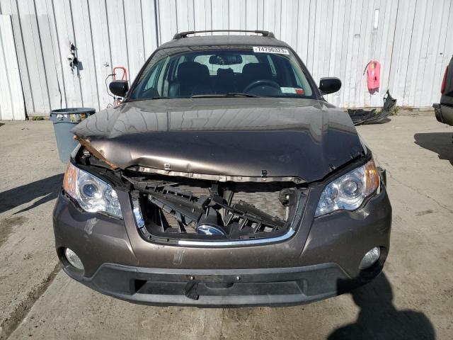 4S4BP61C887352175 - 2008 SUBARU OUTBACK 2.5I TAN photo 5