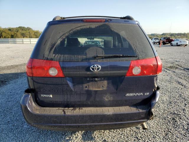 5TDZK23C97S028339 - 2007 TOYOTA SIENNA CE BLUE photo 6