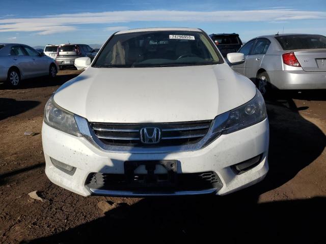 1HGCR3F81FA014155 - 2015 HONDA ACCORD EXL WHITE photo 5