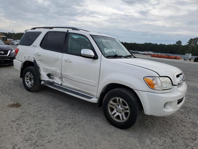 5TDBT48A07S281244 - 2007 TOYOTA SEQUOIA LIMITED WHITE photo 4