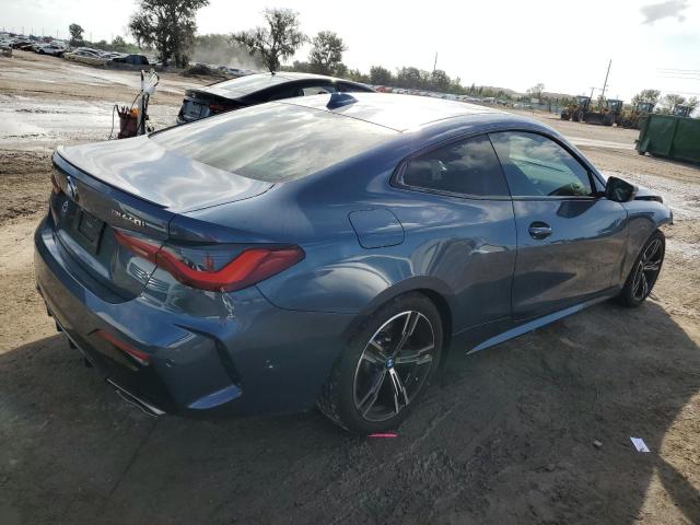 WBA13AR06MCG92127 - 2021 BMW M440XI BLUE photo 3