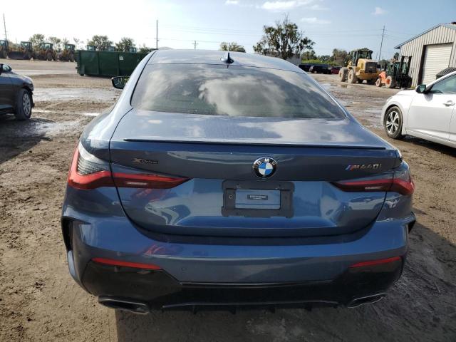 WBA13AR06MCG92127 - 2021 BMW M440XI BLUE photo 6