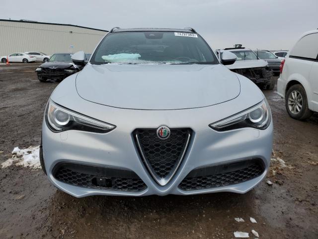 ZASPAKBN1N7D39601 - 2022 ALFA ROMEO STELVIO TI Күміс фото 5