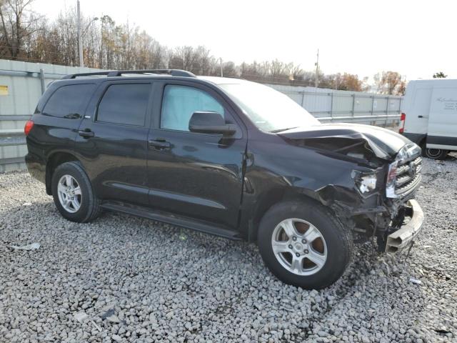 5TDZY64A78S014931 - 2008 TOYOTA SEQUOIA SR5 BLACK photo 4