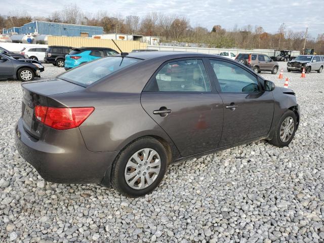 KNAFU4A27D5734758 - 2013 KIA FORTE EX GRAY photo 3